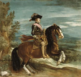 Retrato ecuestre de Felipe IV (1605-65) c.1636